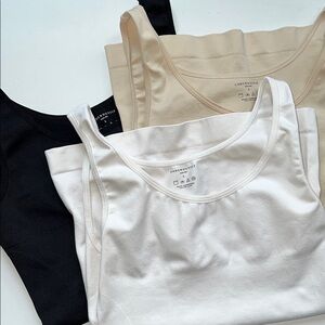Underoutfit  Women's shape wear Tank Top Set - Black, White, and Tan